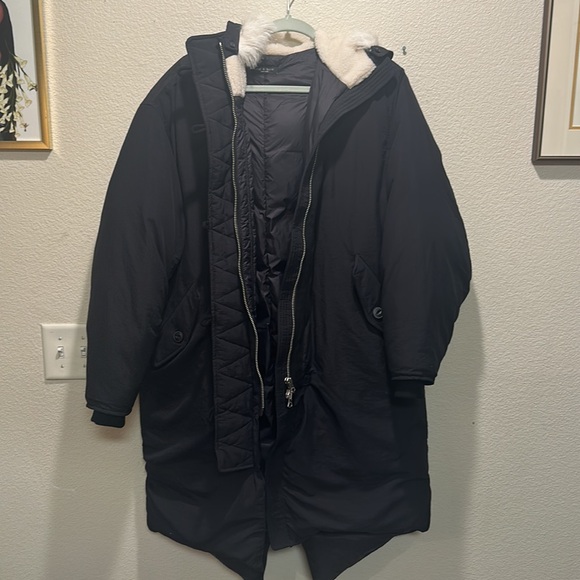 Black Rae Down coat - Picture 5 of 5